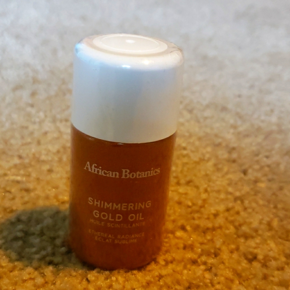 African Botanics Shimmering Gold Oil 60ml
